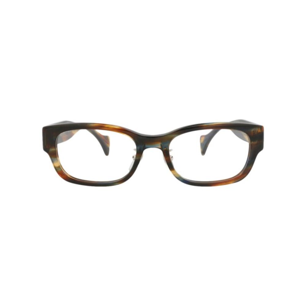 Gucci Square-Frame Recycled Acetate Optical Frames Multi Unisex-Adult
